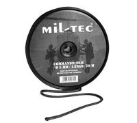 Mil-Tec Corda Comando da nylon (Nero/5mm (70m Rocchetto))
