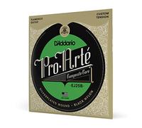 Corde D’Addario EJ25B Pro-Arte Composite in nylon nero per chitarra da flamenco