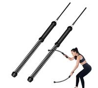 Corde da battaglia - corde da battaglia portatili per esercizi, cavo di resistenza leggero per palestra a casa, barra a molla per esercizi di resistenza, bruciore di grasso e attività al