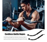 Corde Da Battaglia | Funi da Allenamento Libere per Palestra | 2 Pezzi Attrezzatura per Allenamento Muscolare per Principianti e