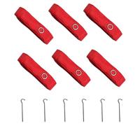 Corde Da Pista Pallavolo - Nylon 8x16m | Linee Di Limite Di Pallavolo | SOGA Marcatura Esterna Resistente per Partite Pratica Assemblaggio Tornei E Divertimento Ricreativo Lavoro