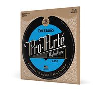 Corde D'Addario EJ50 Pro-Arte in nylon nero per chitarra classica, tensione forte