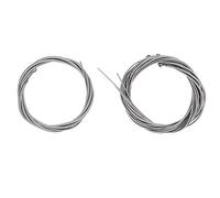 Corde Di Basso Elettrico 5Pcs In Acciaio Inossidabile Con Finish Argento Parti Di Sostituzione Adattate Al Ritiro Ideali Per Bassi Acustici Primari E La Major Parte Dei Modelli Lun