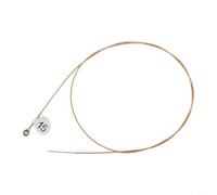Corde di ricambio in metallo per arpa a lira, set di corde con estremità sferica per tipi di corde da 7/10/16/19/21/24 con risonanza confortevole e controllo del volume regolabile (16 corde)