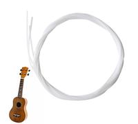 Corde di ricambio per ukulele in nylon, set da 4 pezzi, per principianti, comode corde per ukulele soprano regolari, di ricambio