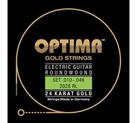 Corde d'oro per chitarra elettrica Optima Set di corde tonde 2028 RL