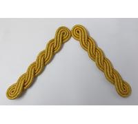 Corde D'Oro Spalla British Made Army Issue No Rank Insignia Cerimoniale