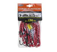 CORDE ELASTICHE 150cm 2pz