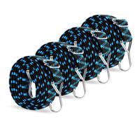 Corde Elastiche 4 Pezzi Cinghie Elastiche con Ganci 2M Elastici con Ganci