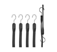 Corde Elastiche Elastiche Ganci A S In Acciaio Per Biciclette Piatte Per Auto Bagagli Portapacchi Camion 4 Pezzi Barre Portatutto