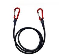 Corde elastiche per esterni bici cinghia per portabagagli auto | Corde da imballaggio da 30-210 cm e 8 mm, con ganci rossi elasticizzati leggeri