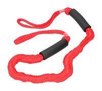 Corde elastiche per ormeggio per barche Corda elastica per molo PE Corda elastica per ormeggio estensibile per barche marine (Rossa)