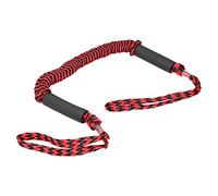 Corde elastiche per ormeggio per barche Corda elastica per molo PE Corda elastica per ormeggio estensibile per barche marine (Increspature rosse e nere)