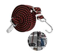 Corde elastiche piatte regolabili, cinghie elastiche e ganci in lattice da 0,5