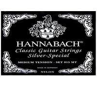 Corde Hannabach per chitarra classica Seire 815 Medium Tension Silver Special (corde di alta qualità, multiuso per quasi tutti gli strumenti, corde per chitarra classica, Made in Germany)