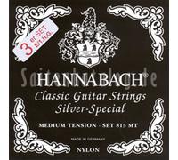Corde Hannabach per chitarra classica Seire 815 Medium Tension Silver Special (corde di alta qualità, multiuso per quasi tutti gli strumenti, corde per chitarra classica, Made in Germany)