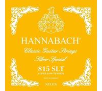 Corde Hannabach per chitarra classica serie 815 set Super Low Tension (corde di alta qualità, multiuso per quasi tutti gli strumenti, corde per chitarra classica, Made in Germany), Giallo