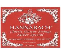 Corde Hannabach per chitarra classica serie 815 Super High Tension Silver Special (corde di alta qualità, multiuso per quasi tutti gli strumenti, corde per chitarra classica, Made in Germany)