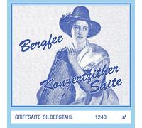 Corde Optima per cetra Corde Grip Monaco Accordatura estesa Mountain Fairy Blue, d' Chrome Nickel Polished 1254.H