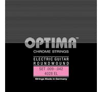 Corde Optima per chitarra elettrica Corde al cromo con avvolgimento tondo H2 .011