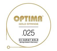 Corde Optima per chitarra elettrica Corde d'oro con avvolgimento tondo D4 .025w GE025