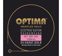 Corde Optima per chitarra elettrica Corde d'oro. Set Maxiflex 12028 EL