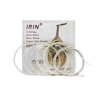 Corde Oud in nylon trasparente placcato argento lega di rame ferita tensione normale set accessori di ricambio Oud