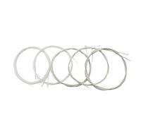 Corde Oud Nylon Placcato in Lega di Rame Argentato Trasparente Set di Corde Oud Accessorio di Ricambio(11strings)