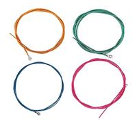 Corde per Basso a 4 Corde, 1, 16 Mm, 1, 44 Mm, 2, 0 2, 54 (.046-.100) Strumento a per Basso Elettrico Colorato a 4