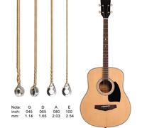 Corde per basso acustico strumenti musicali alta qualità calibro 45-10 ottone