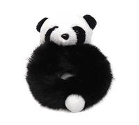 Corde per capelli elastiche per capelli con animali del fumetto fasce per capelli adorabile Panda Scrunchies accessorio decorativo per ragazze neonati Scrunchies peluche