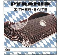Corde per cetra Pyramid Zither Grip. Accordatura Monaco G incordata in bronzo chiusa.