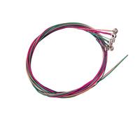 Corde per Chitarra, 6 Pcs Guitar Strings, Replacement Steel Guitar Strings, Accessorio per Chitarra, Creano una Voce Meravigliosa