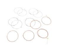 Corde per Chitarra Acustica da 12 Pezzi Corde per Chitarra Acustica Calibro 12-52 Corde per Chitarra con Rivestimento in Bronzo Fosforoso in PU per Chitarra (R12)