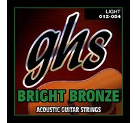Corde per chitarra acustica GHS Strings Bright Bronze (set BB30L) Light 12-54
