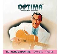 Corde per chitarra acustica Optima Hot Club Gypsyfire Silver Plated Set con Loop 1757EL