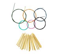 Corde per chitarra classica in nylon multicolore con fili per tasti