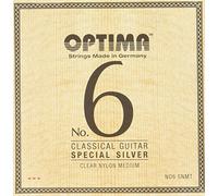 OPTIMA No.6 SPECIAL SILVER STRINGS Nylon Medium chitarra da concerto corde SET