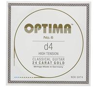 Corde per chitarra classica n. 6 Special Silver Singola corda D4w placcata oro high NO6.GHT4