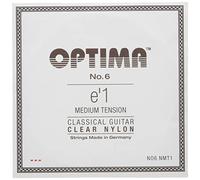 Corde per chitarra classica n. 6 Special Silver Singola corda E1 Nylon Medium NO6.NMT1