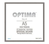 Corde per chitarra classica n. 6 Special Silver singole, A5W, argentate, alta NO6.SHT5