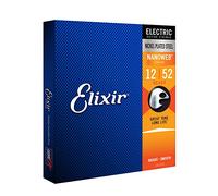 Corde per chitarra elettrica Elixir® Strings con rivestimento NANOWEB®, Heavy (.012-.052)