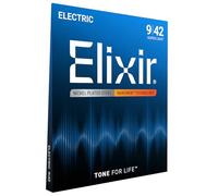 Corde per chitarra elettrica Elixir® Strings con rivestimento NANOWEB®, Super Light (.009-.042)