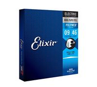 Corde per chitarra elettrica Elixir® Strings con rivestimento POLYWEB®, Custom Light (.009-.046)