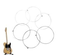 Corde per chitarra , realizzate a mano, in acciaio, 1-6, più luminose, più croccanti, con maggiore sostegno, classica, in acciaio elettrico