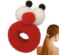 Corde per elastici per capelli, fascia per capelli divertente,Pompon per - Elastici per divertenti con occhi grandi ad alta elasticità, accessori per quotidiani per ragazze per