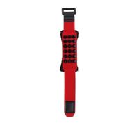 Corde per tasti della chitarra, silenziatore, silenziatore per chitarra a 6/7 corde, silenziatore regolabile per chitarra a 6/7 corde (rosso)