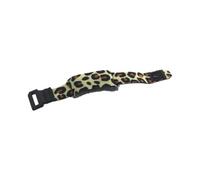 Corde per tasti per chitarra, silenziose, in cotone ad alta elasticità, antirumore, facili da usare, per basso e ukulele (colore stampa leopardata)