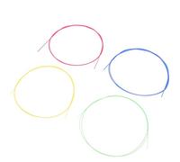 Corde per Ukulele U104 in Nylon Colorate 4 Pezzi, Set