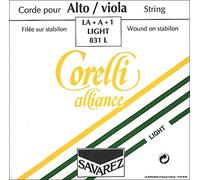 Corde per viola Corelli Alliance D Sintetico/Argento-Alu. ferita Forte 832F